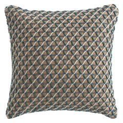 GAN Raw Large Pillow in Jute by Borja García