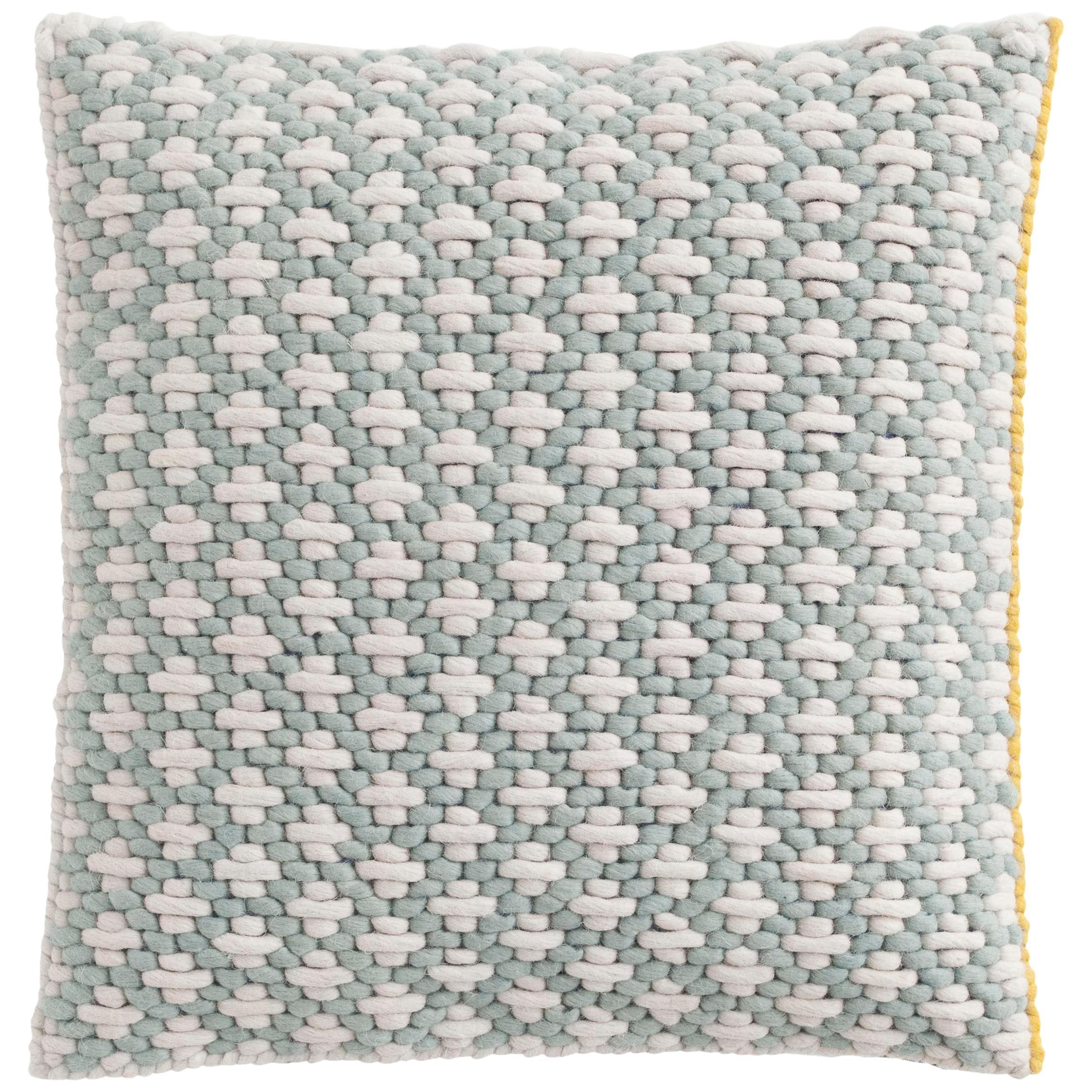 GAN Silaï Pillow in Blue and White