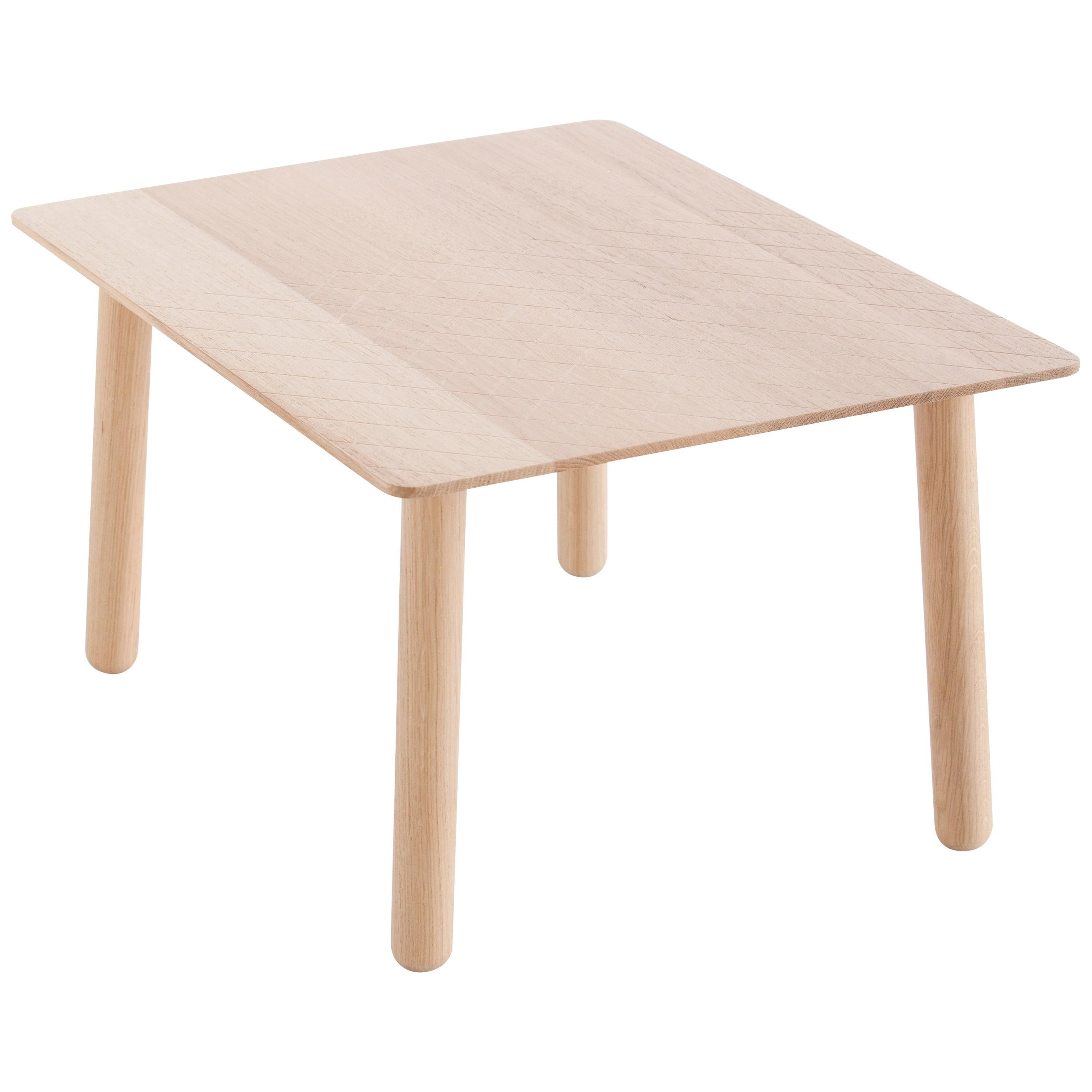GAN Silaï Space Medium Table in Wood with Matte Finish by Charlotte Lancelot
