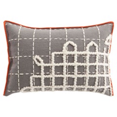 GAN Spaces Bandas Cushion in A Grey by Patricia Urquiola
