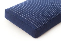 GAN Spaces Lan Large Cushion with Wool in Indigo by Neri&Hu