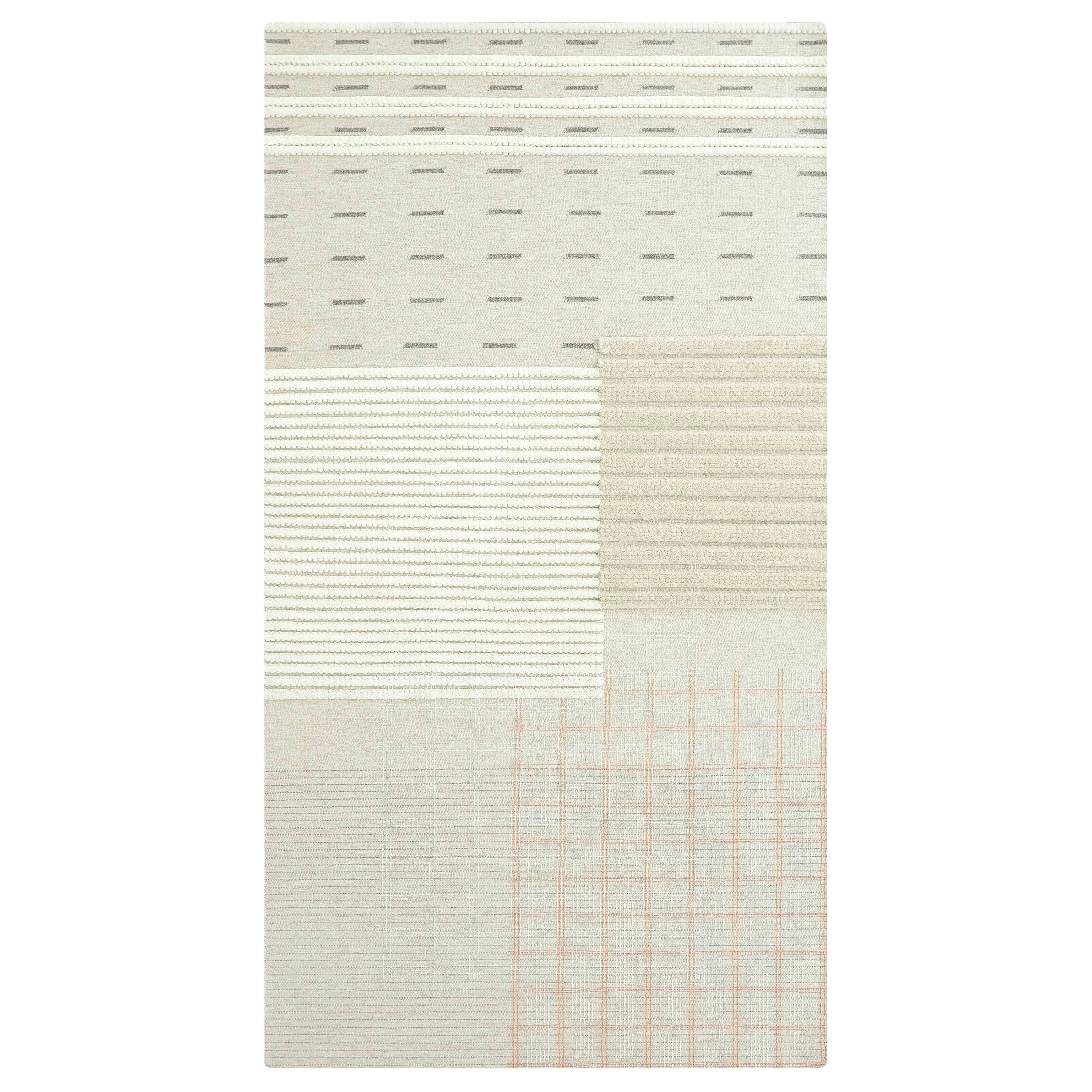 Tapis GAN Spaces Lan en naturel par Neri&Hu