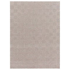 GAN Spaces Sail Small Rug in Taupe by Héctor Serrano