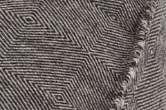 GAN Spaces Sail Square Pouf in Black by Héctor Serrano