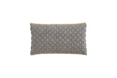 GAN Spaces Silaï Pillow in Celadon-Light Grey by Charlotte Lancelot