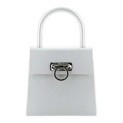 Gancini Top Handle Bag Metal Small