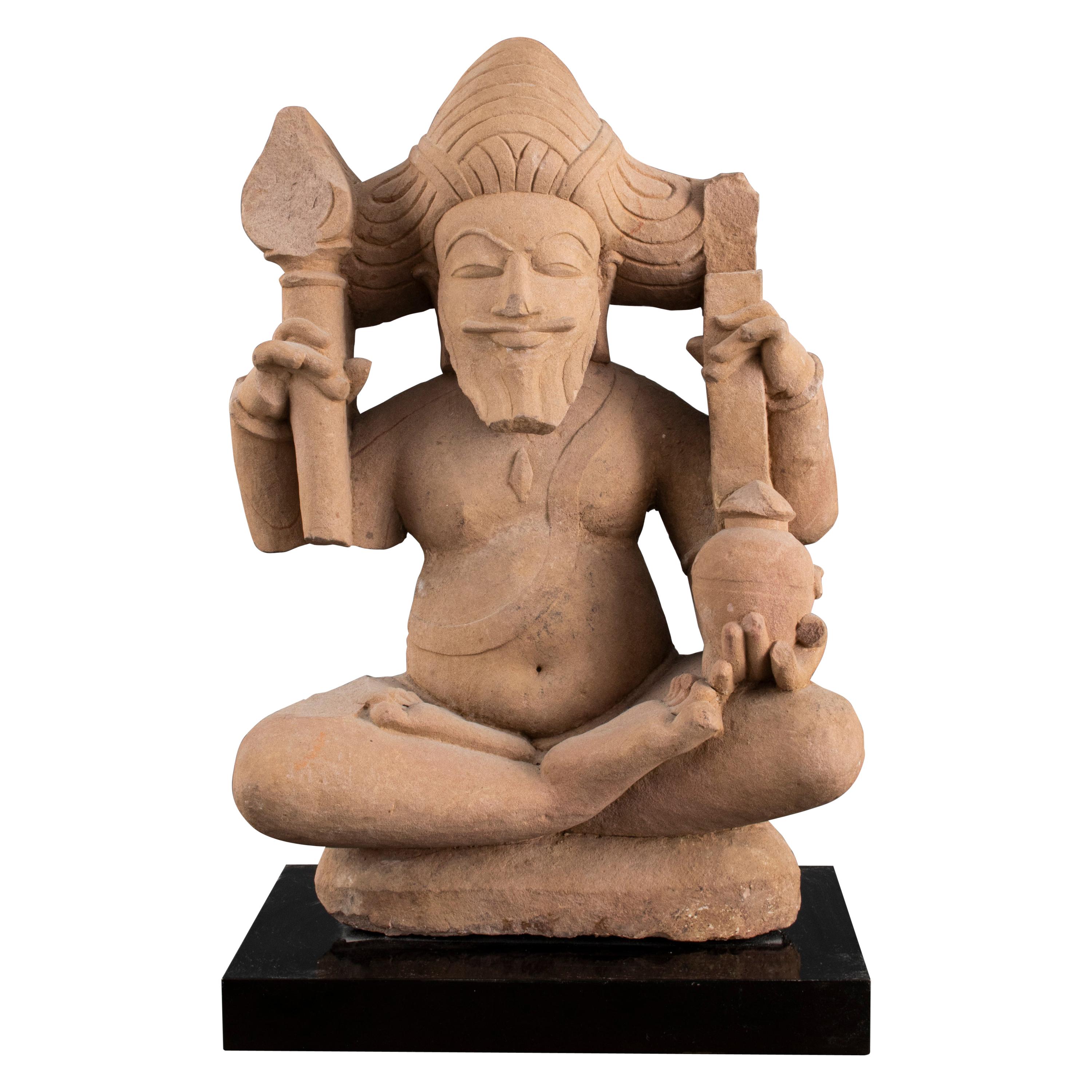 Gandhara Carved Stone Figural Sculpture