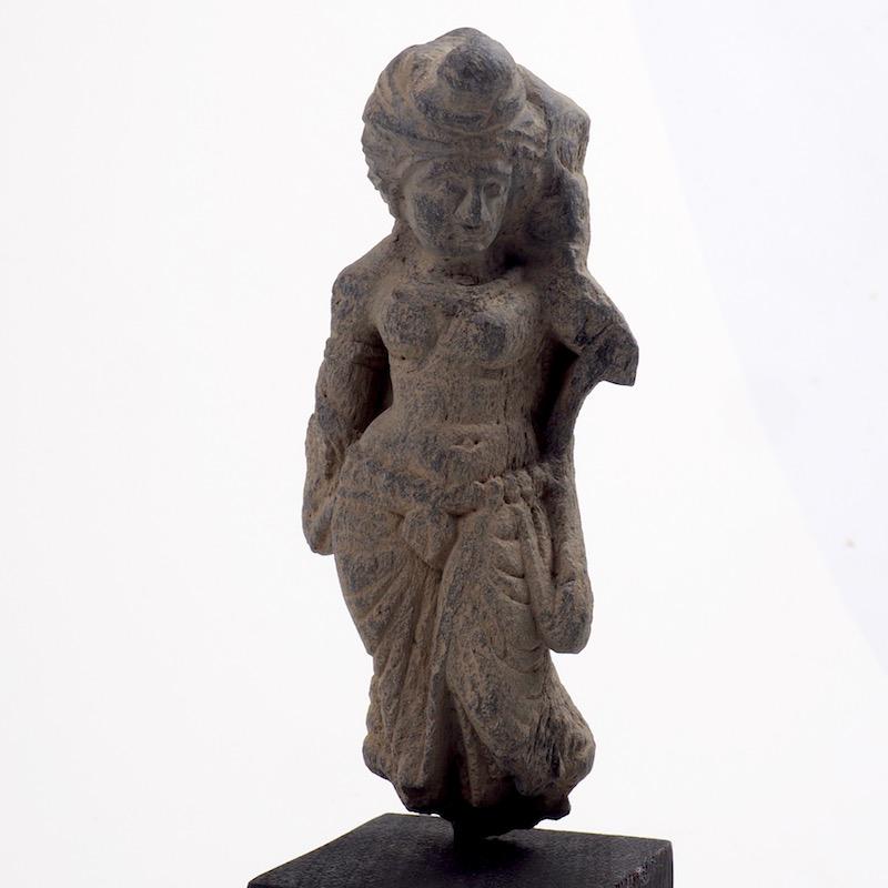 Stone Gandhara Female Deity, 2nd-3rd Century