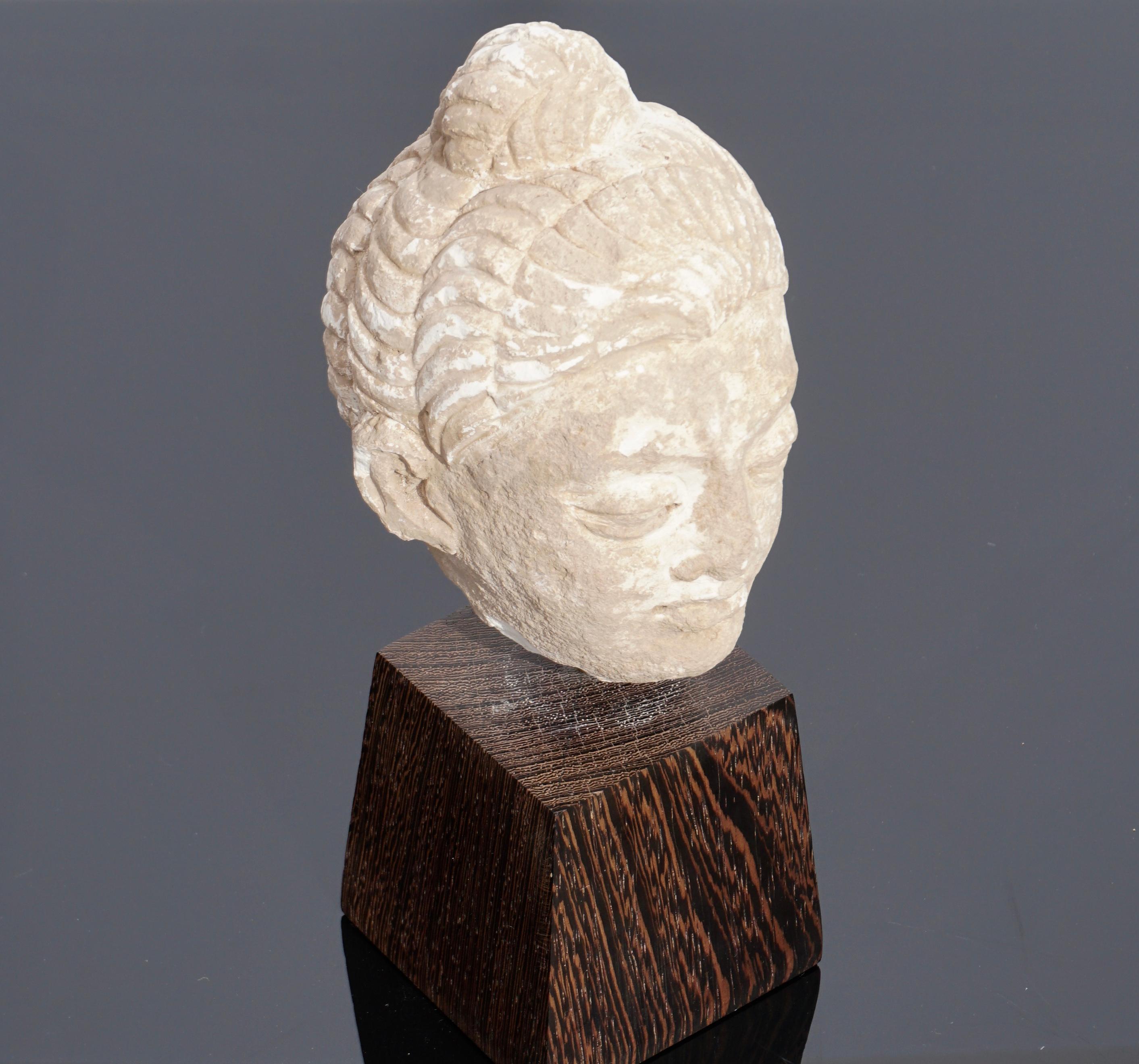Gandhara Stucco Buddha Head '100 to 400 AD' 1