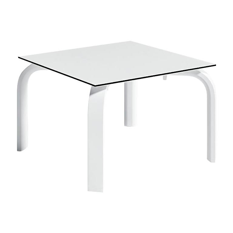 For Sale: White (RAL9016.jpg) Gandia Blasco Stack Chaise Longue Side Table by Borja Garcia