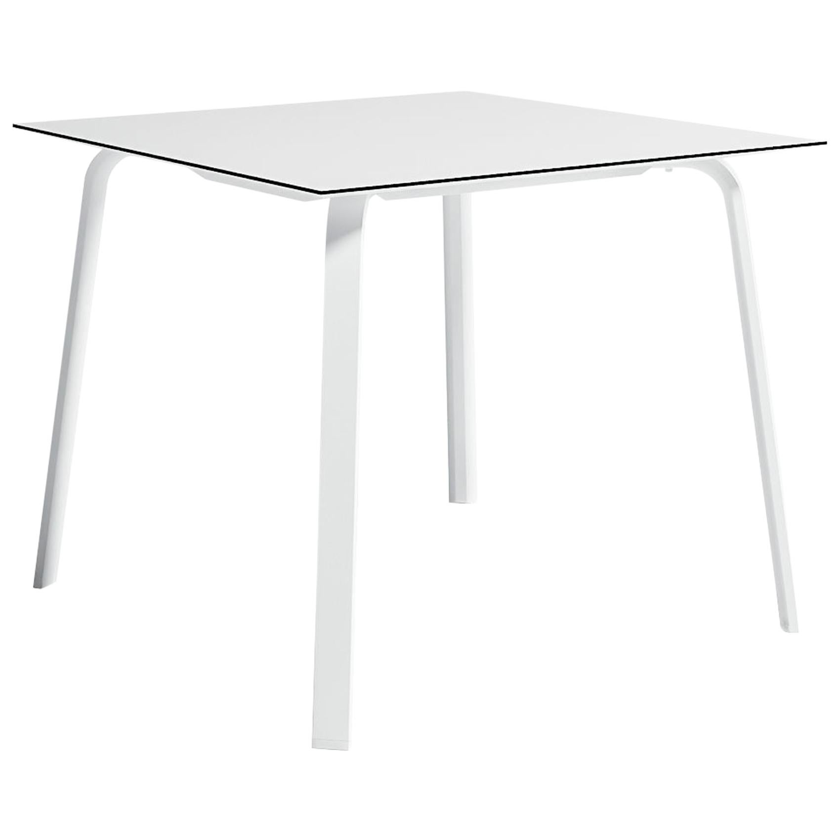 For Sale: White (RAL9016.jpg) Gandia Blasco Stack Small Dining Table by Borja Garcia