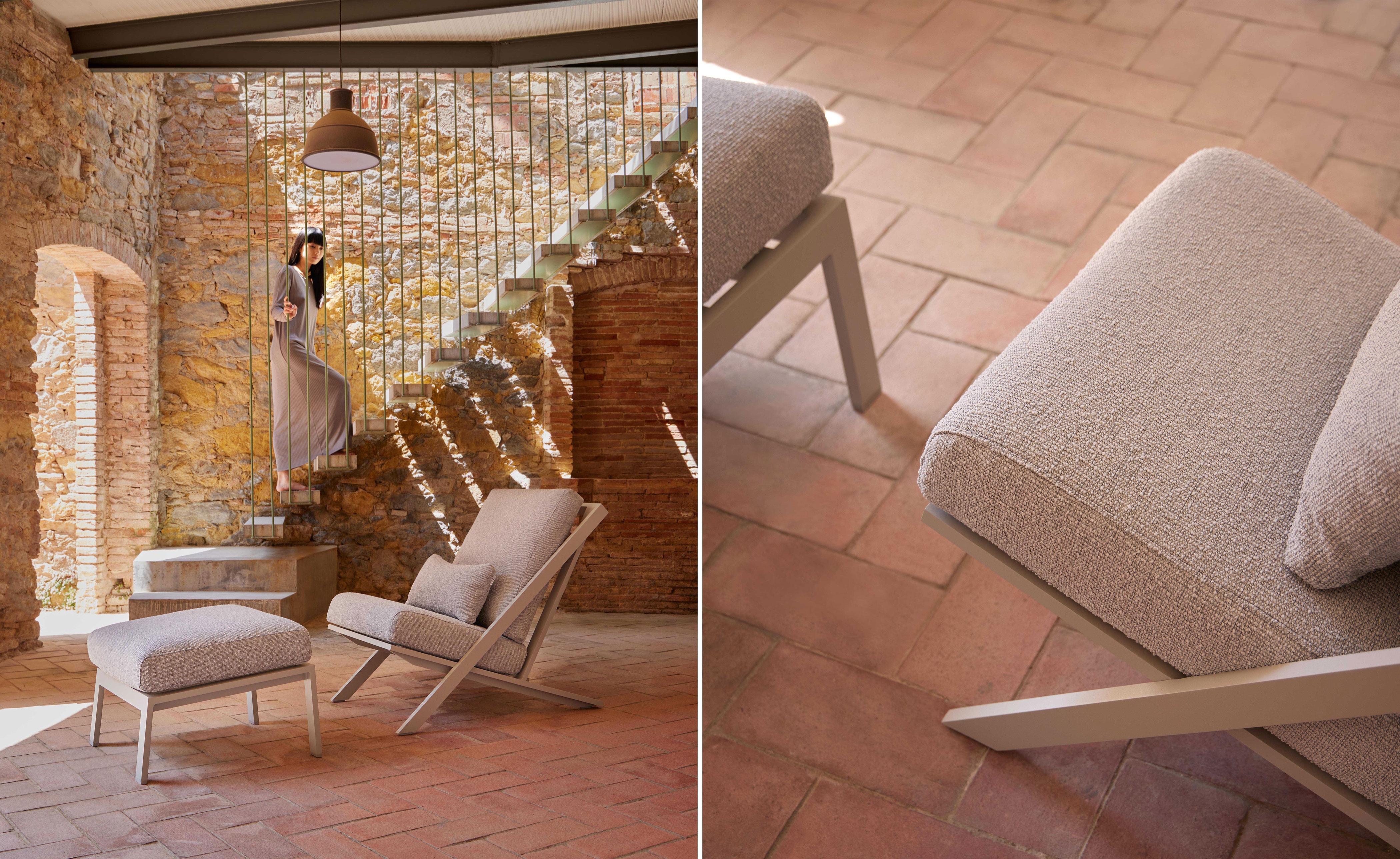 Silla Club Relax Intemporal Gandia Blasco Recubrimiento de polvo en venta