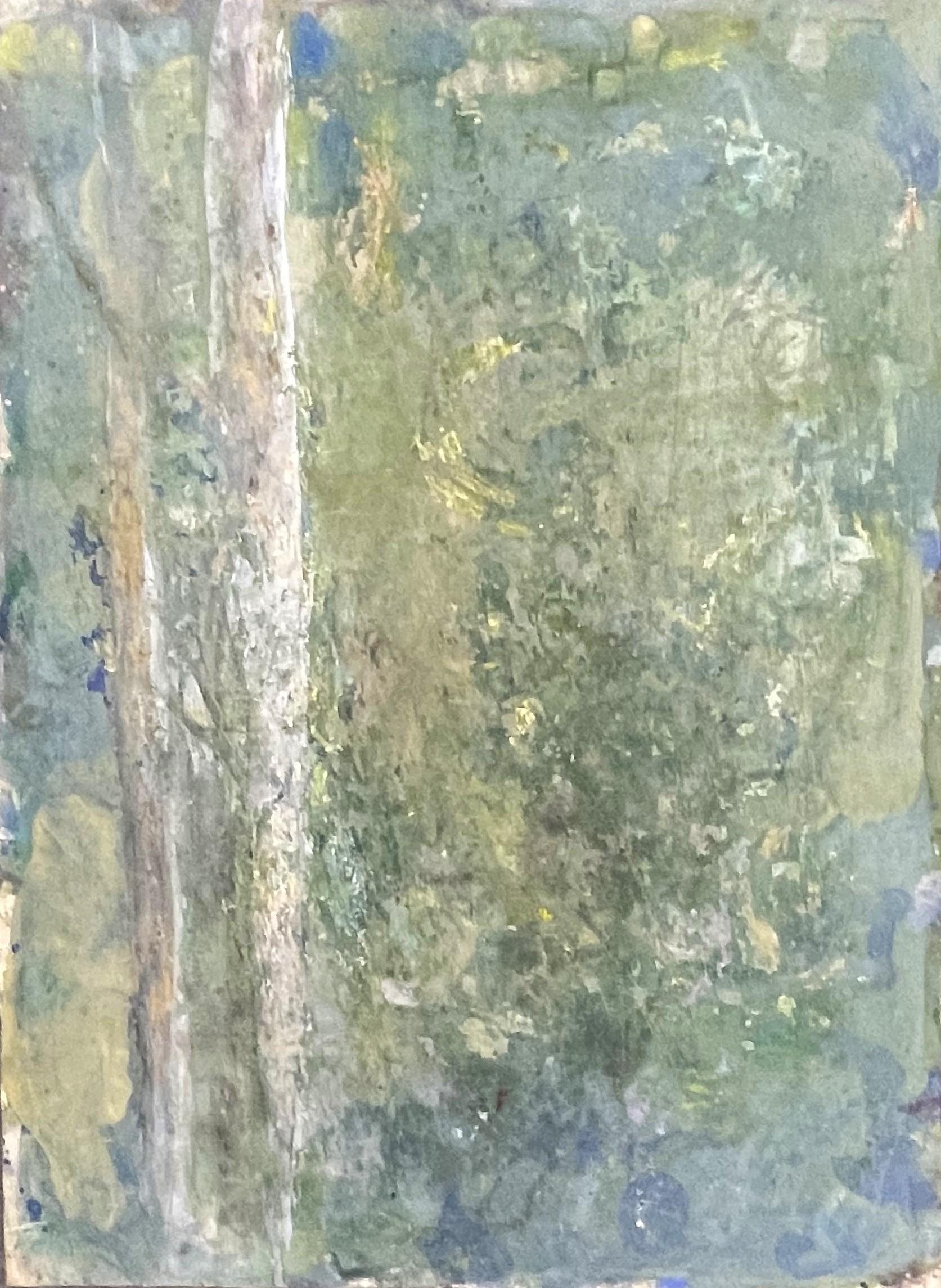 Abstract Painting Gandy Brodie - Le bouleau dans la forêt