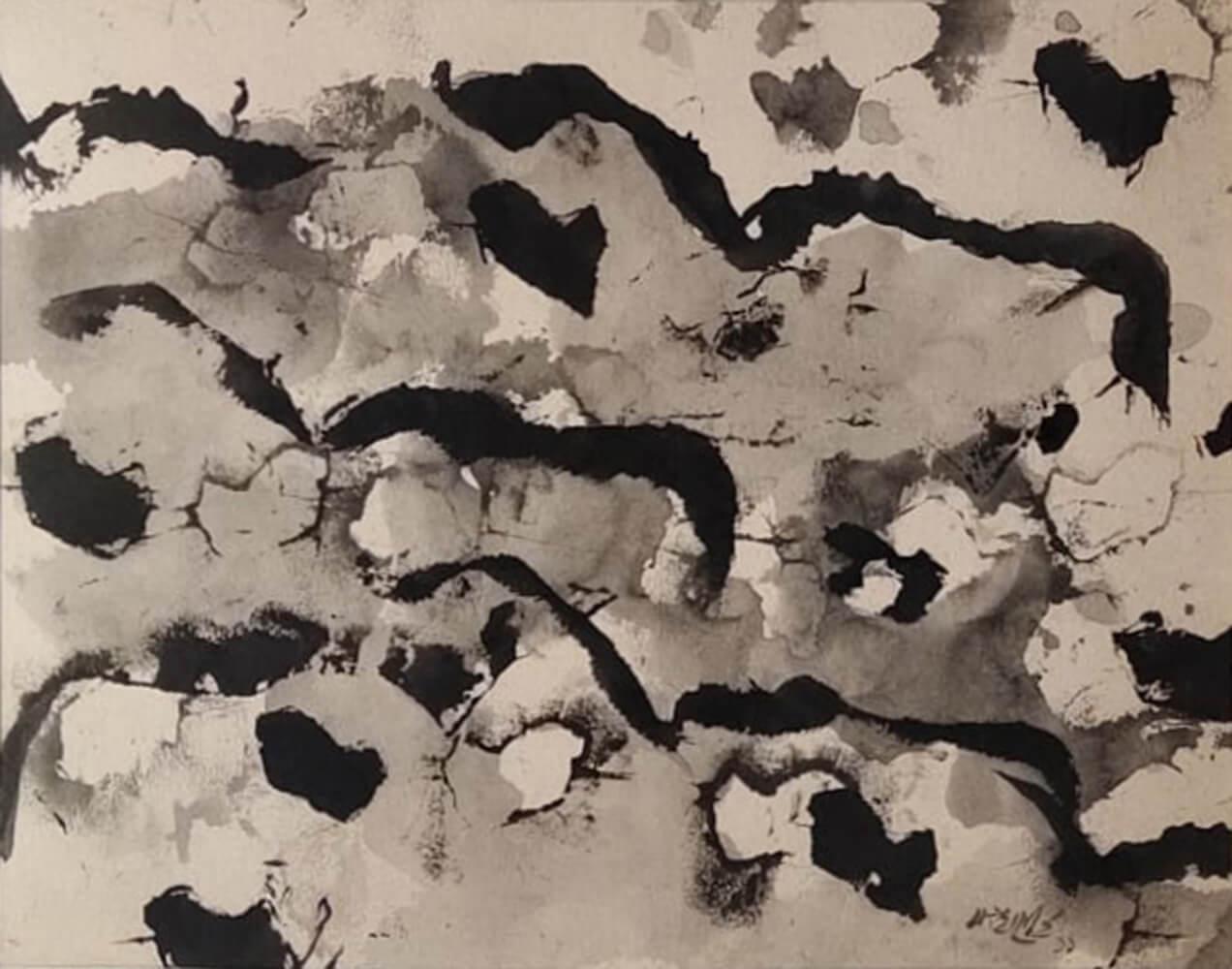 Untitled, Watercolor on Paper by Modern Artist Ganesh Haloi “In Stock”