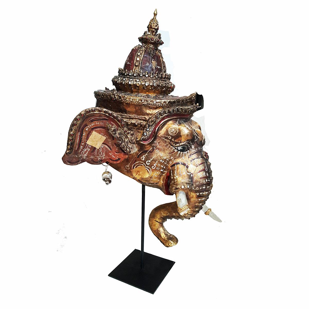 ganesh mask for dance