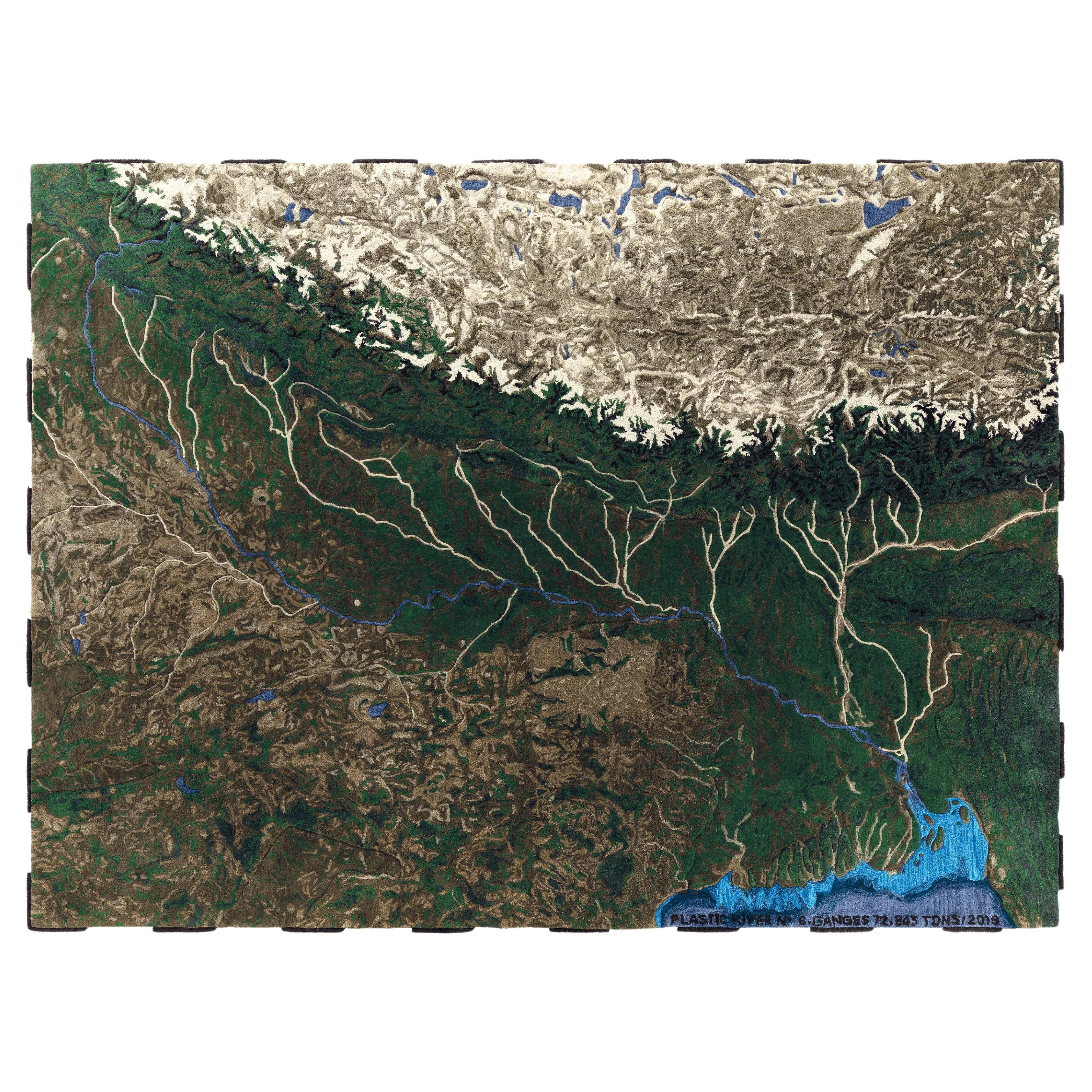 Ganges Plastic Rivers Rug by Gandia Blasco