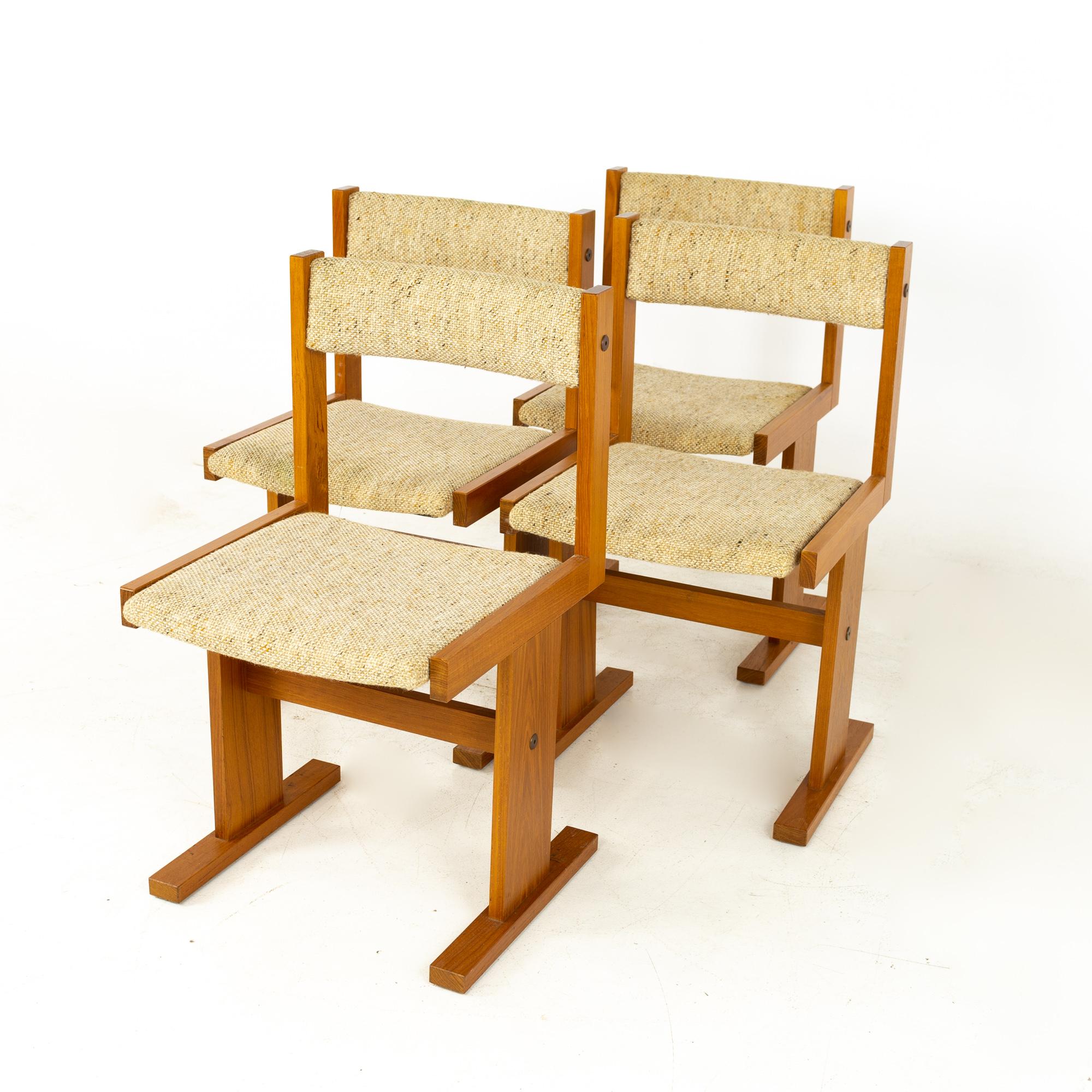 Mid-Century Modern Gangso Mobler Mid Century Teak Dining Chairs, Set of 6