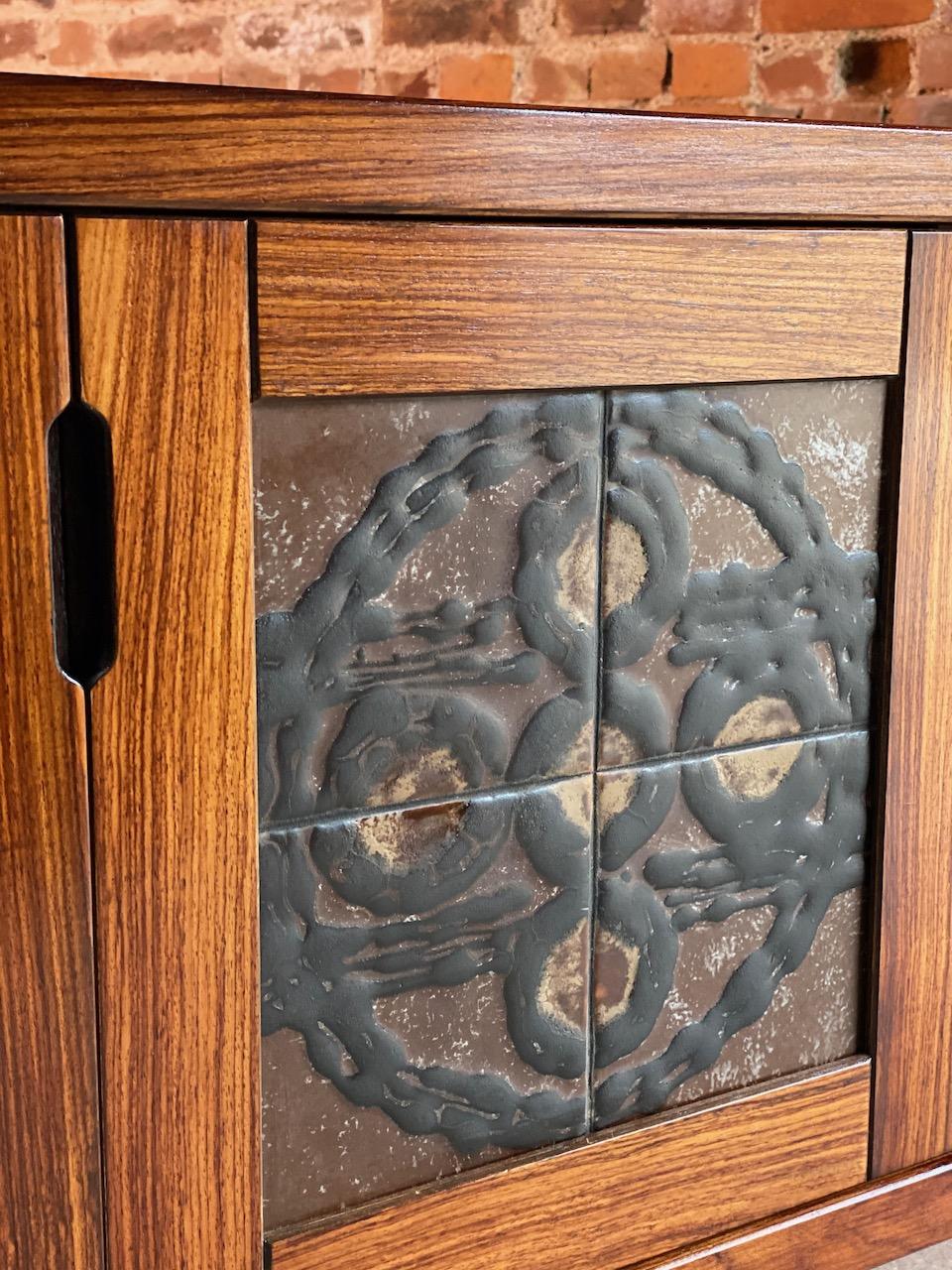 Mid-Century Modern Gangso Mobler Rosewood Sideboard Poul H. Poulsen, Denmark, circa 1978 For Sale