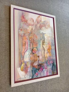Artist's workshop, Painting, Acrylic on Canvas
