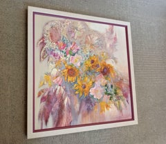 Color of autumn, Painting, Acrylic on Canvas