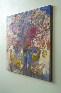 In the garden, Painting, Oil on Canvas