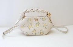 Ganni Bou Mini Floral Canvas Bag.