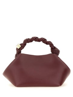 Ganni Bou Small Shoulder Bag — Bordeaux