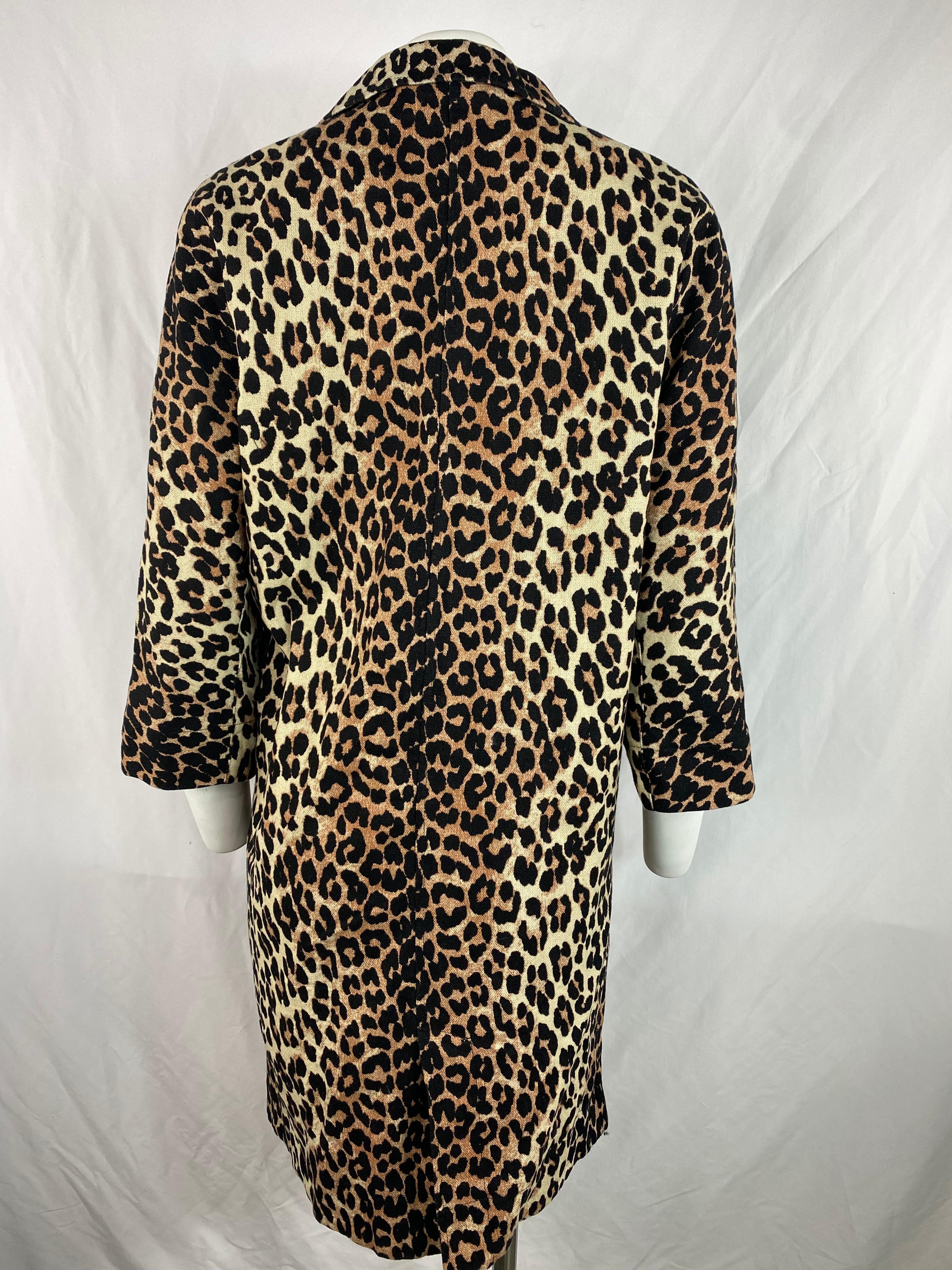 collectif leopard coat