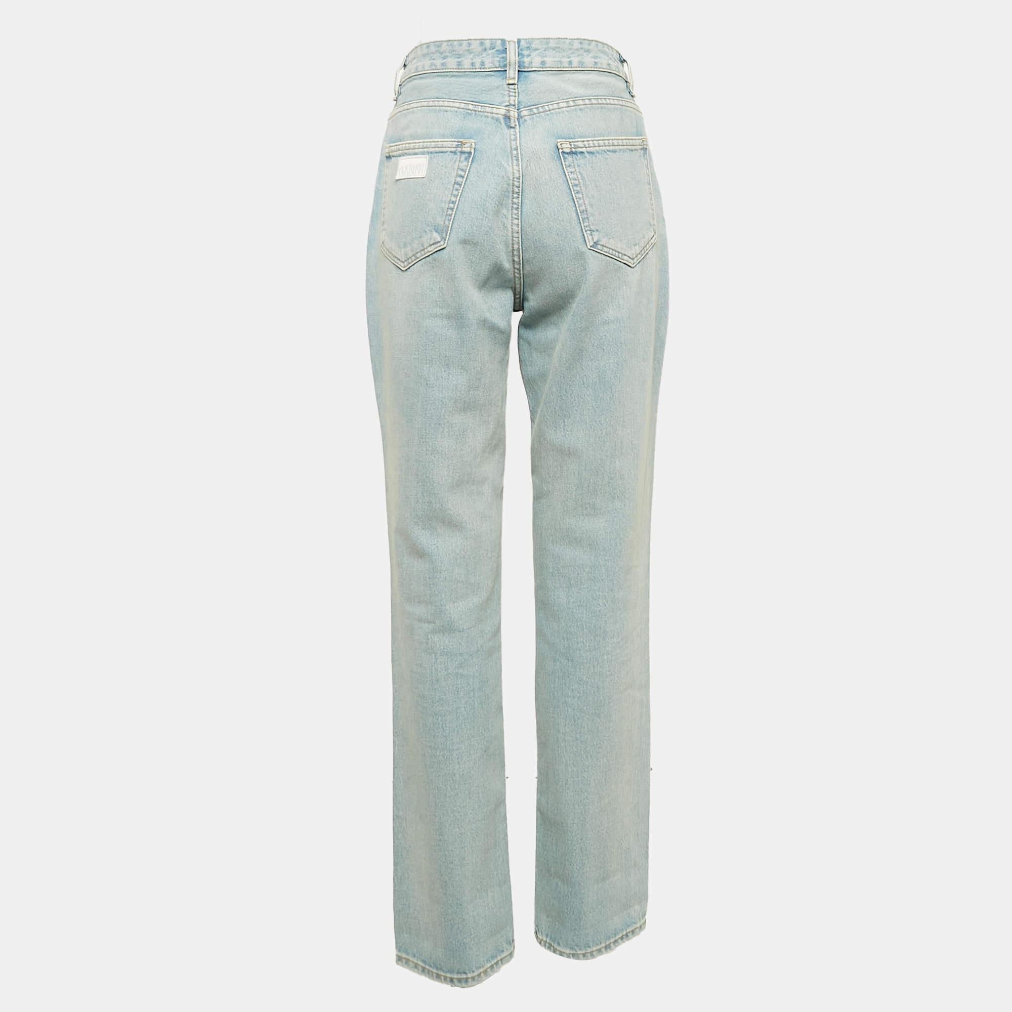 Une bonne paire de jeans complète toujours la garde-robe. Cette paire de jeans est taillée avec une telle habileté et un tel style qu'elle deviendra votre préférée en un rien de temps. Il vous offrira un confort  une coupe élégante.