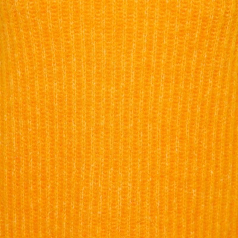 Ganni Orange Laine mélangée Crystals Button Detail Sweater Vest M Bon état - En vente à Dubai, Al Qouz 2