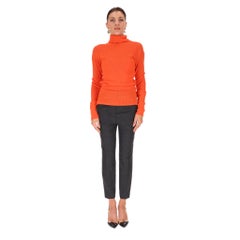 Ganni Rollneck Merino Wool Jumper With A Cut-Out To Rear