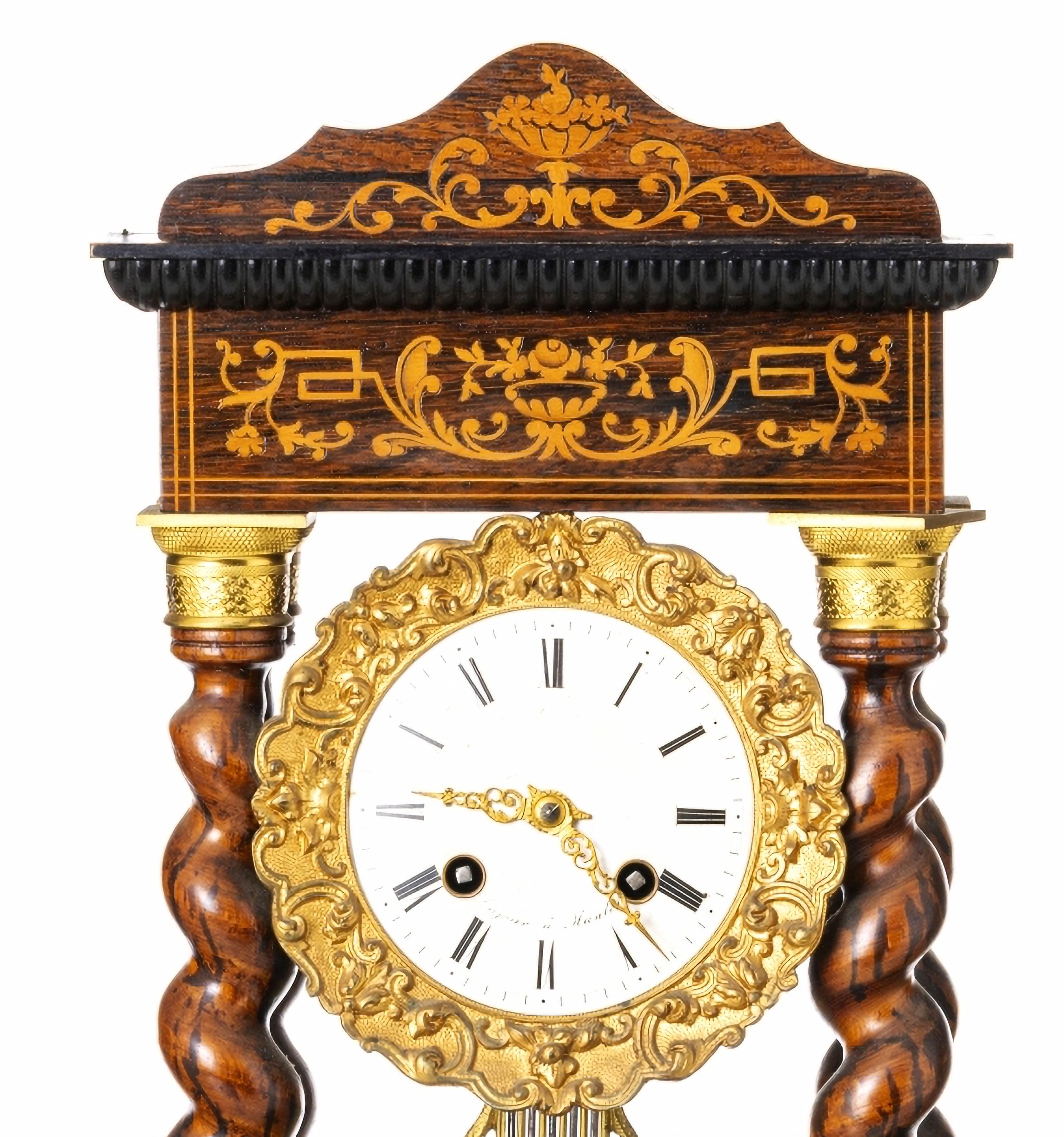 Français Horloge de Gantry française du 19ème siècle de style Napoléon III en vente