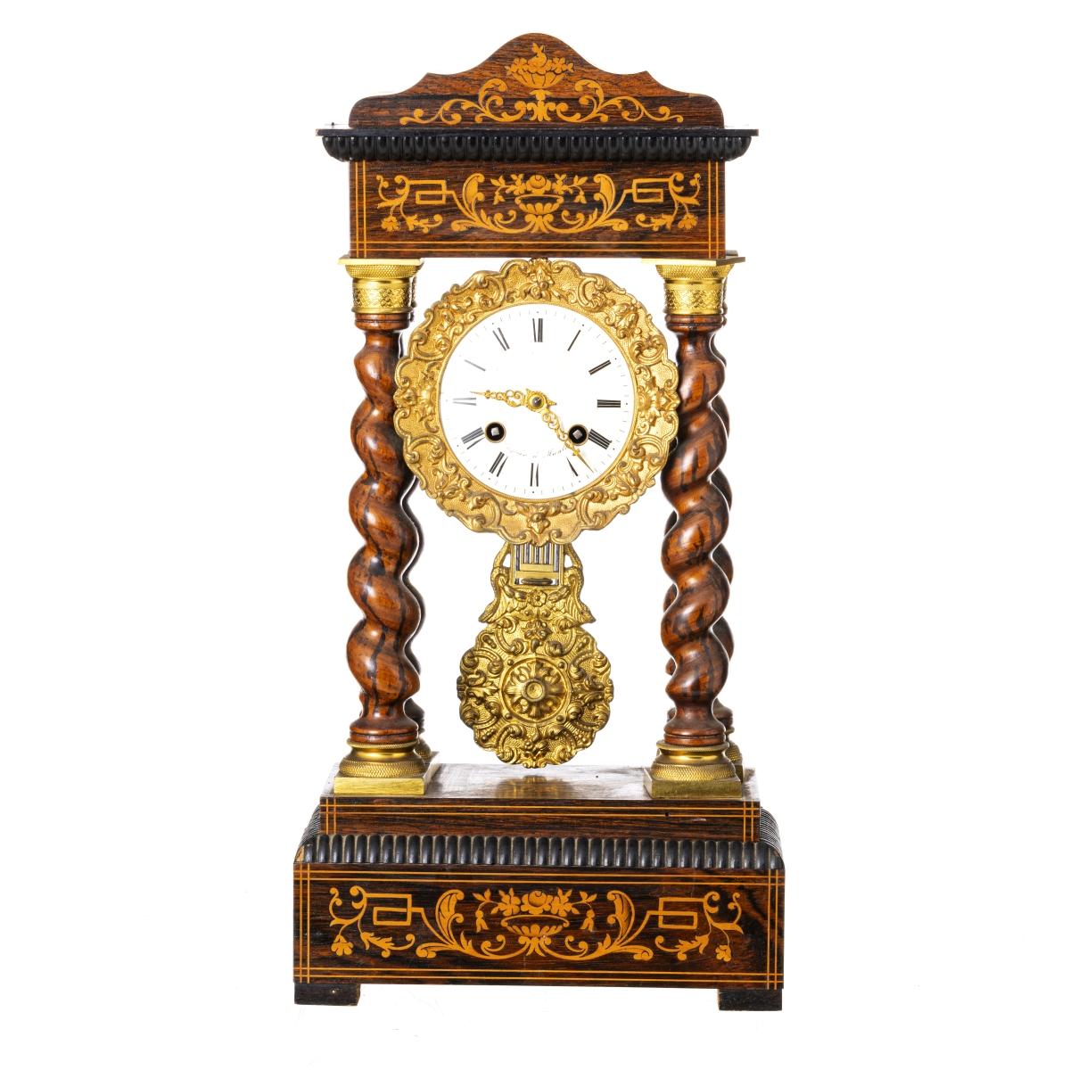 Gantry Clock French 19th Century Napoleon III In Good Condition For Sale In Madrid, ES