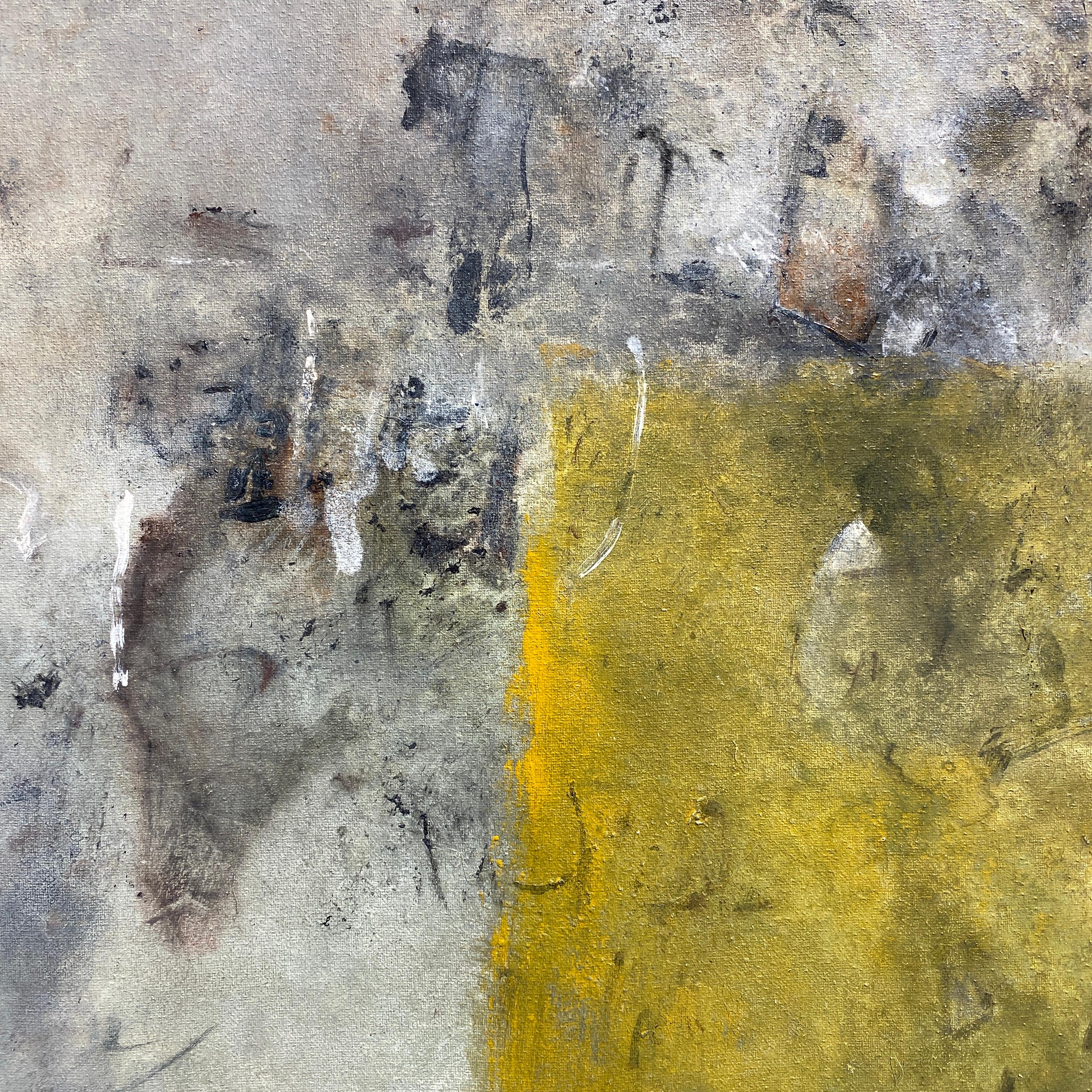 Paesaggio poetico cinese ispirato alla calligrafia, stile astratto e concettuale - Painting Impressionismo astratto di Gao Yi
