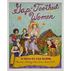 Gap-Toothed Women 1987 U.S. Film Poster