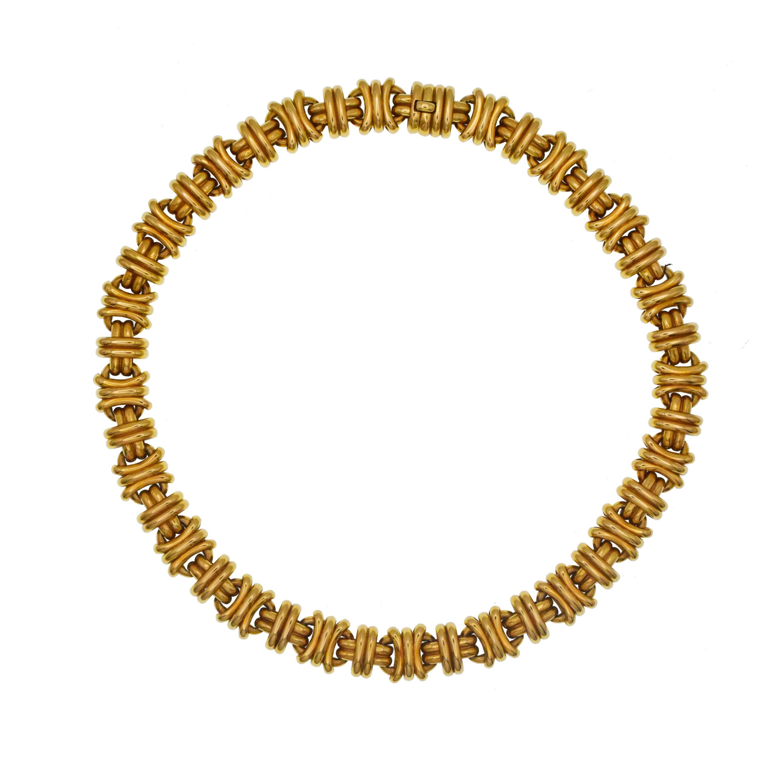 Collar Gappard Gold Link en venta 1
