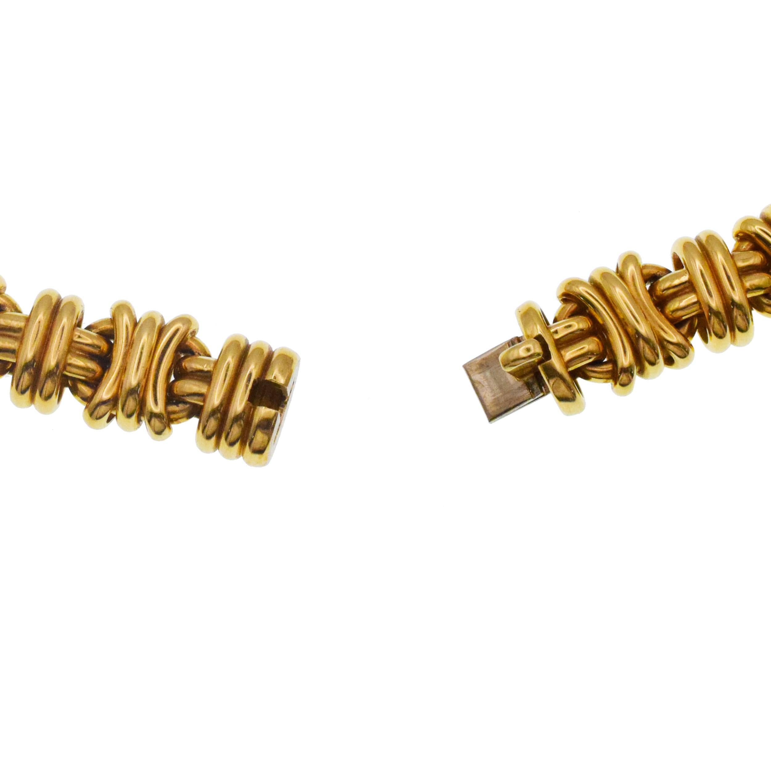 Collar Gappard Gold Link en venta 2