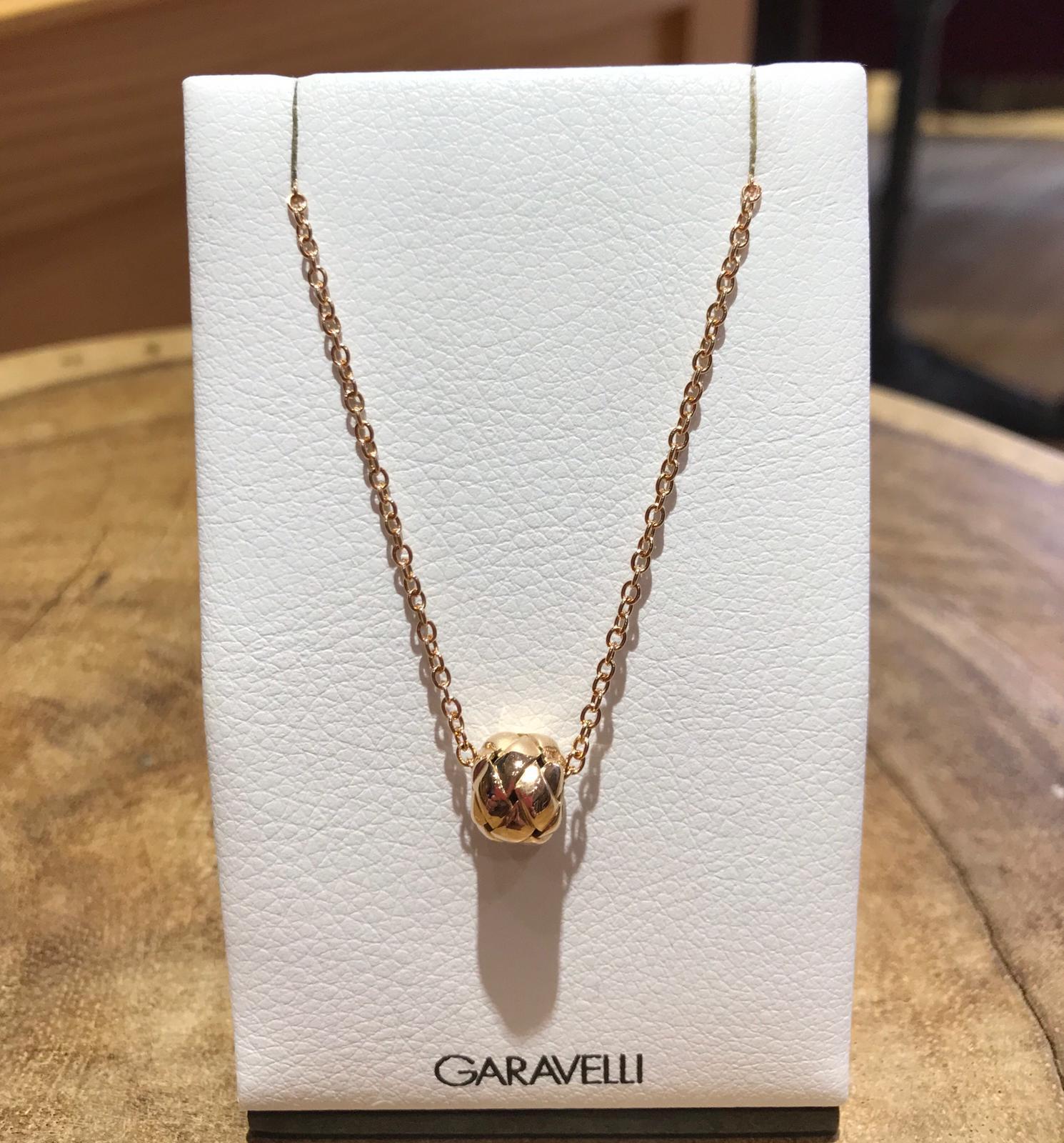 Women's or Men's Garavelli 18 Karat Rose Gold Dedalo Pendant For Sale