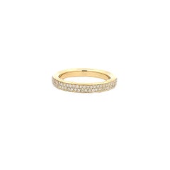 Garavelli 18 Karat White Gold White Diamonds Eternity Band Ring