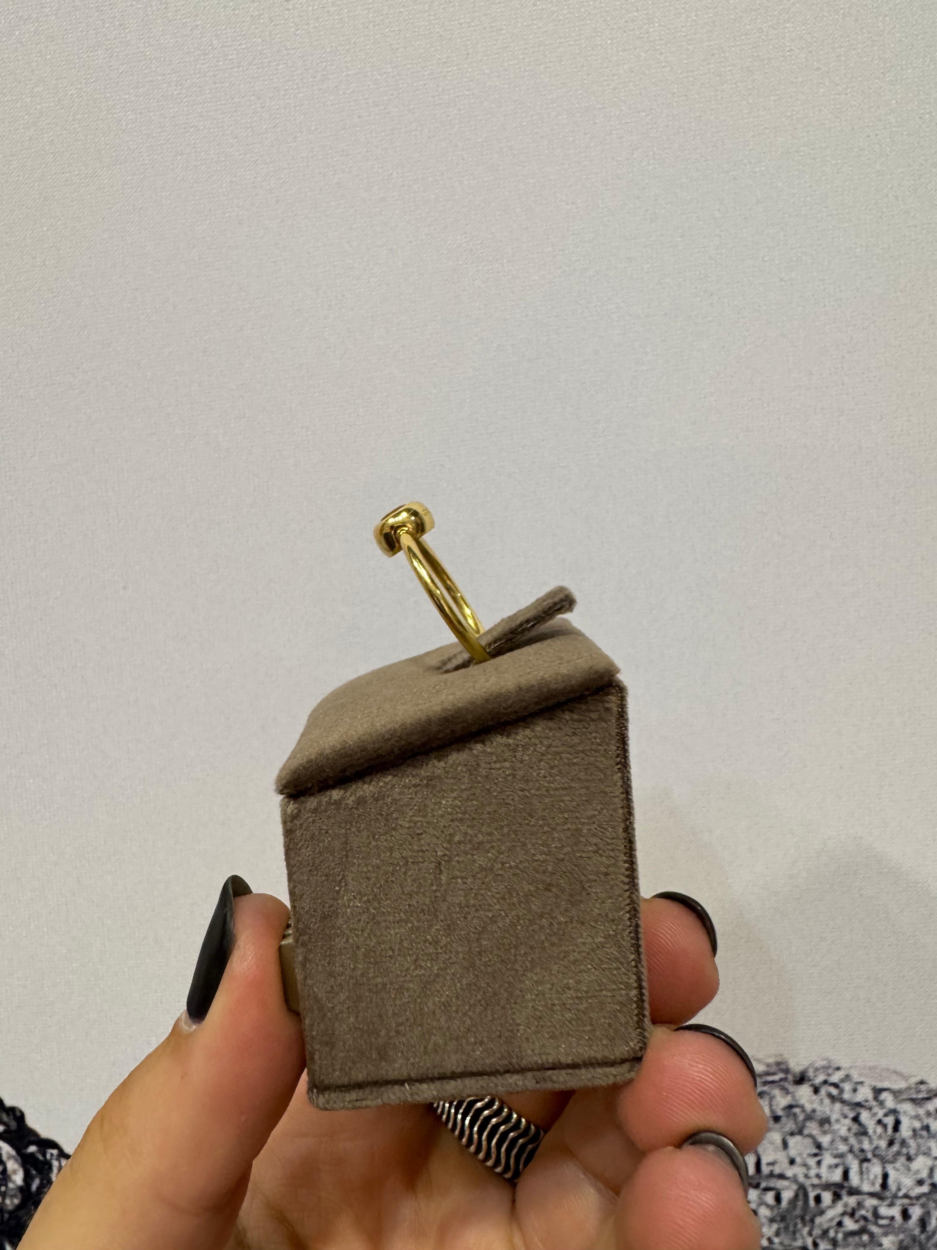 Garavelli, or jaune 18 carats et citrine  Anneau Giotto en vente 5