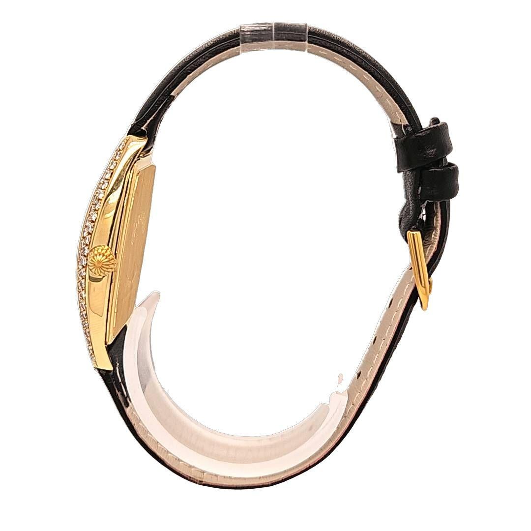 Women's Garavelli Ladies Diamond and Yellow Gold Watch For Sale