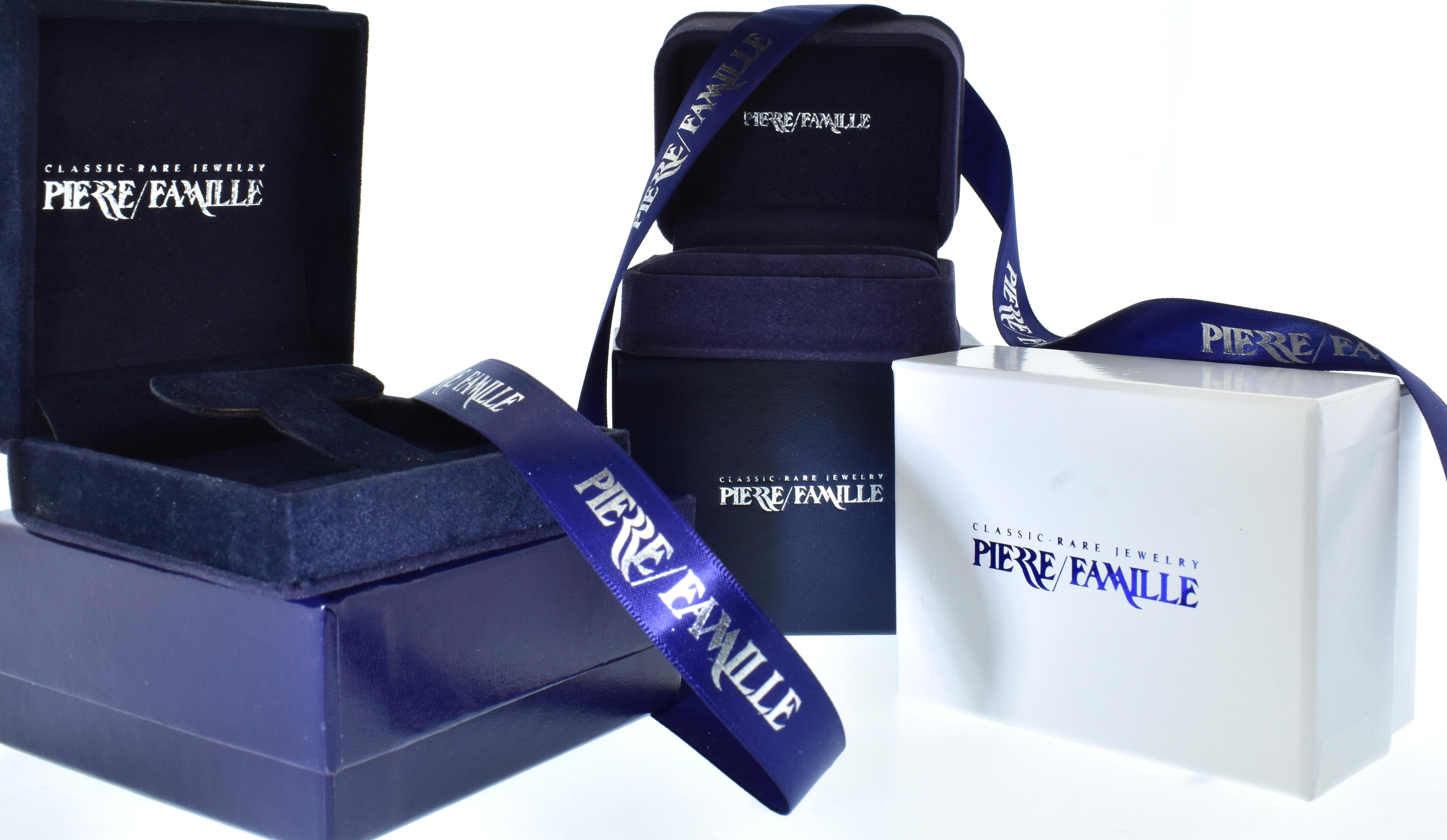 Garavelli Rinascimento Diamond & 18K Yellow and White Gold Contemporary Earrings en venta 3