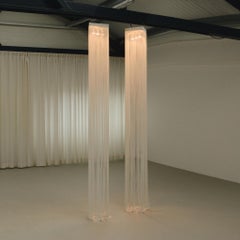 Garbo fringe lamps by Mariyo Yagi