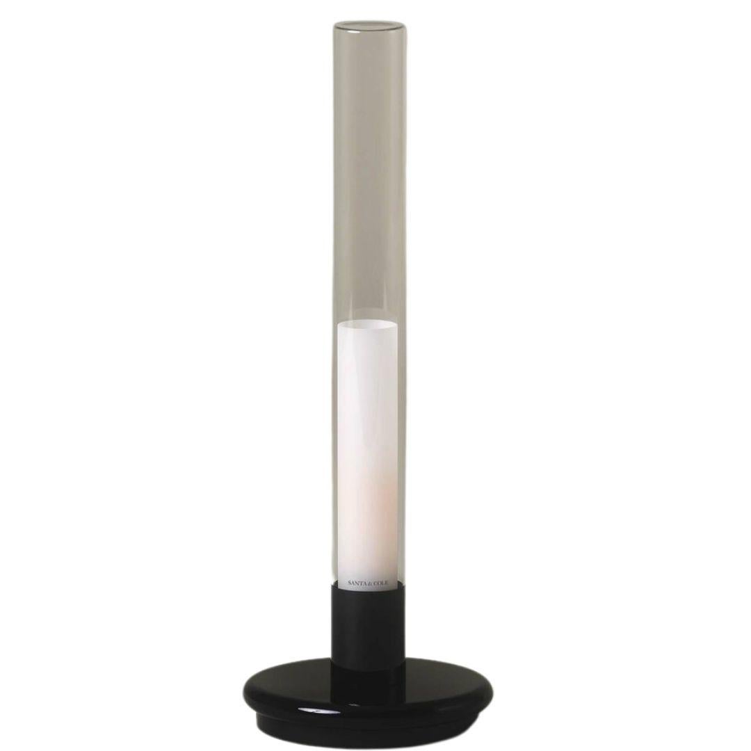 Garces & Soria 'Sylvestrina' Portable Table Lamp in Pyrex Glass for Santa & Cole For Sale 6