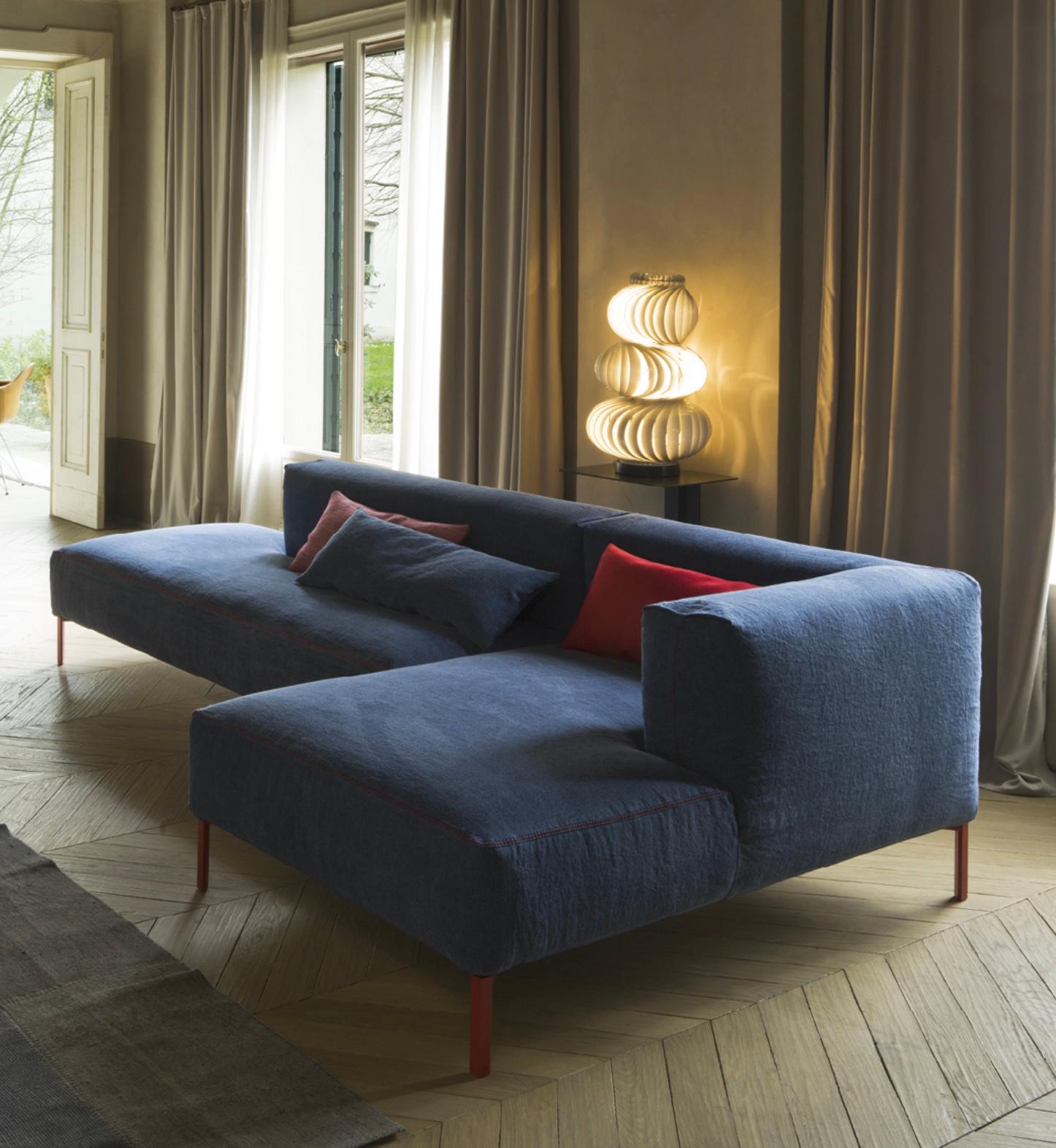 Italian Garcìa Cumini 'Fold' Sectional Sofa for Verzelloni Italy For Sale