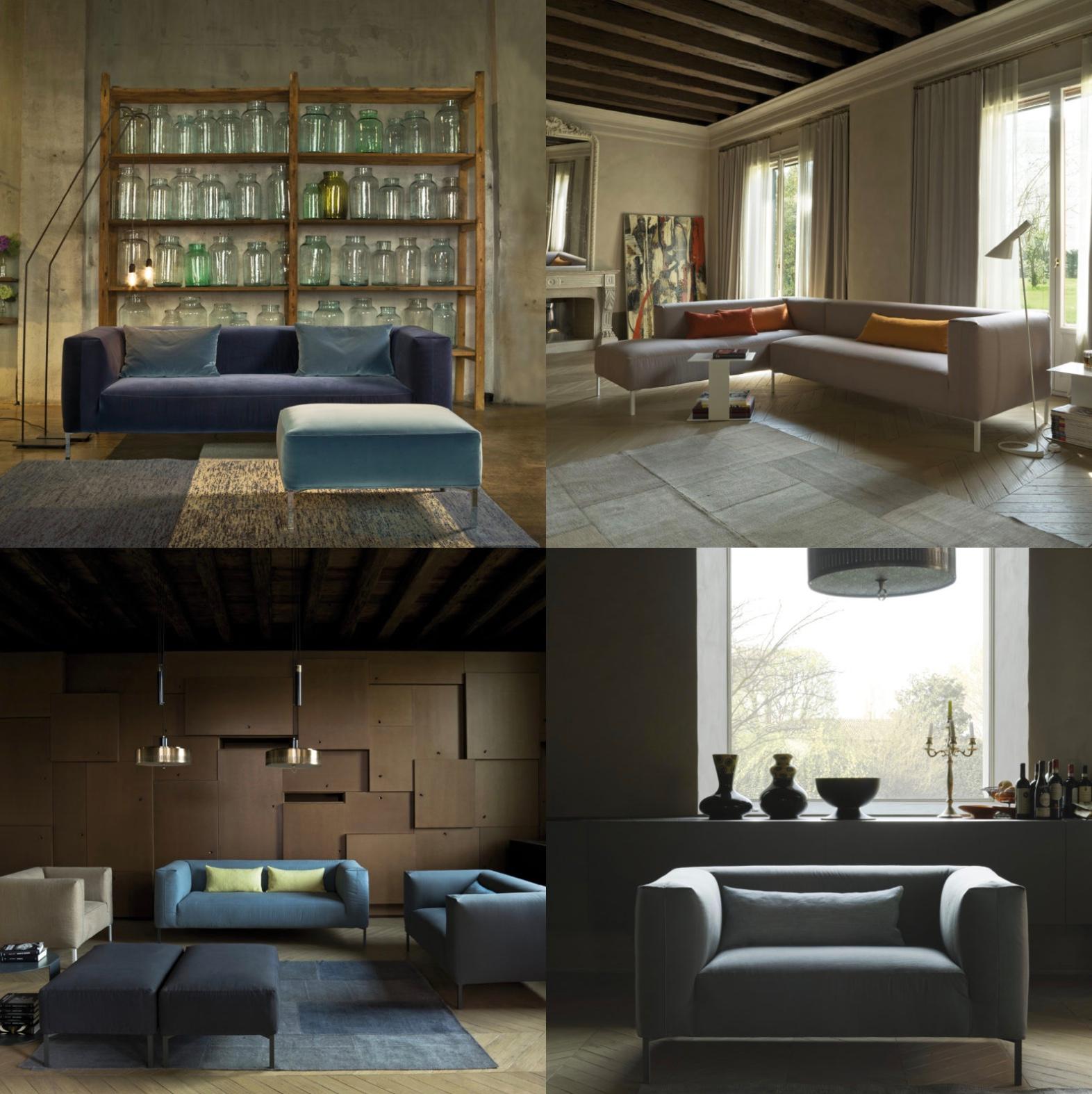 Contemporary Garcìa Cumini 'Fold' Sectional Sofa for Verzelloni Italy For Sale