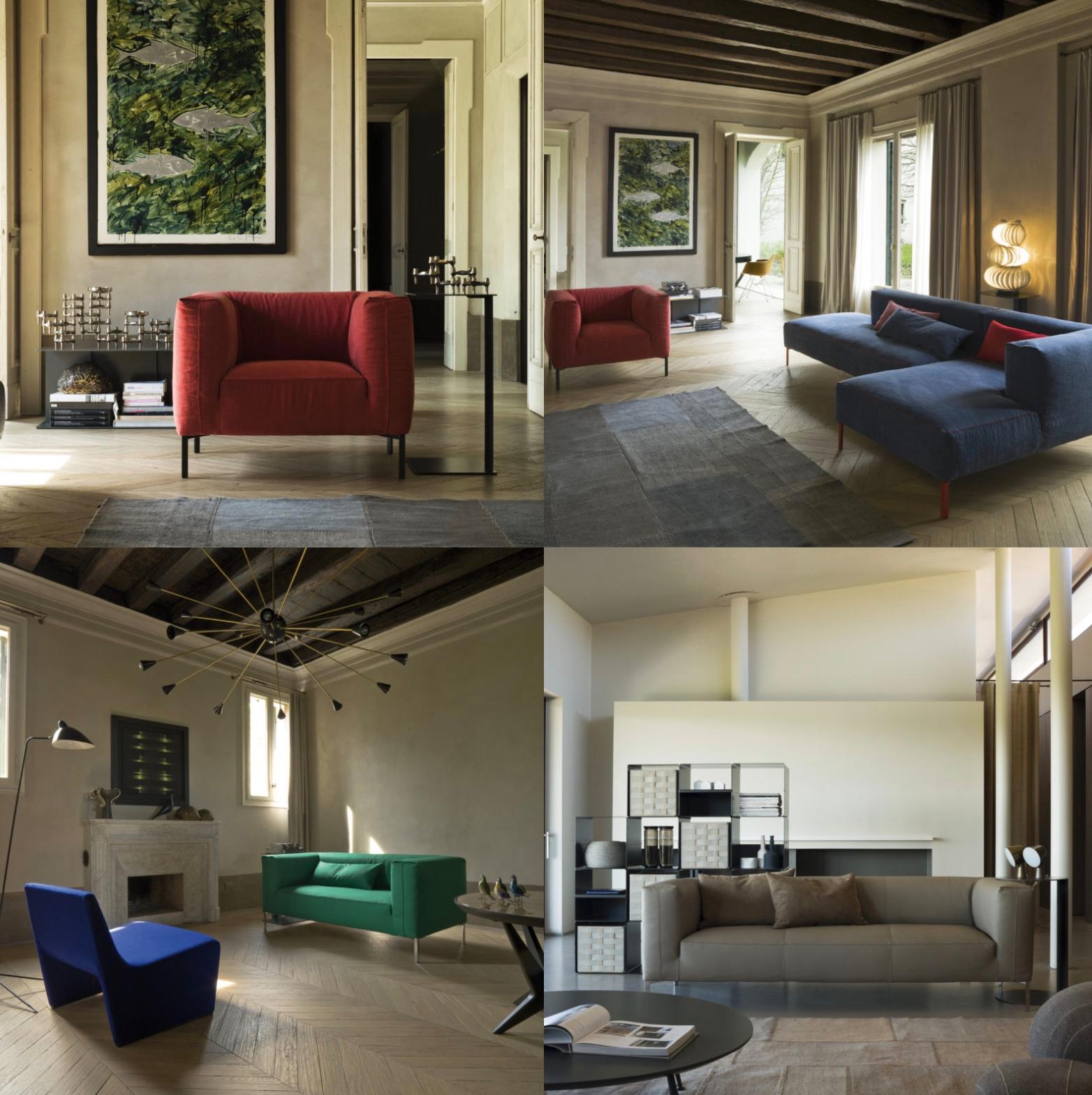 Metal Garcìa Cumini 'Fold' Sectional Sofa for Verzelloni Italy For Sale