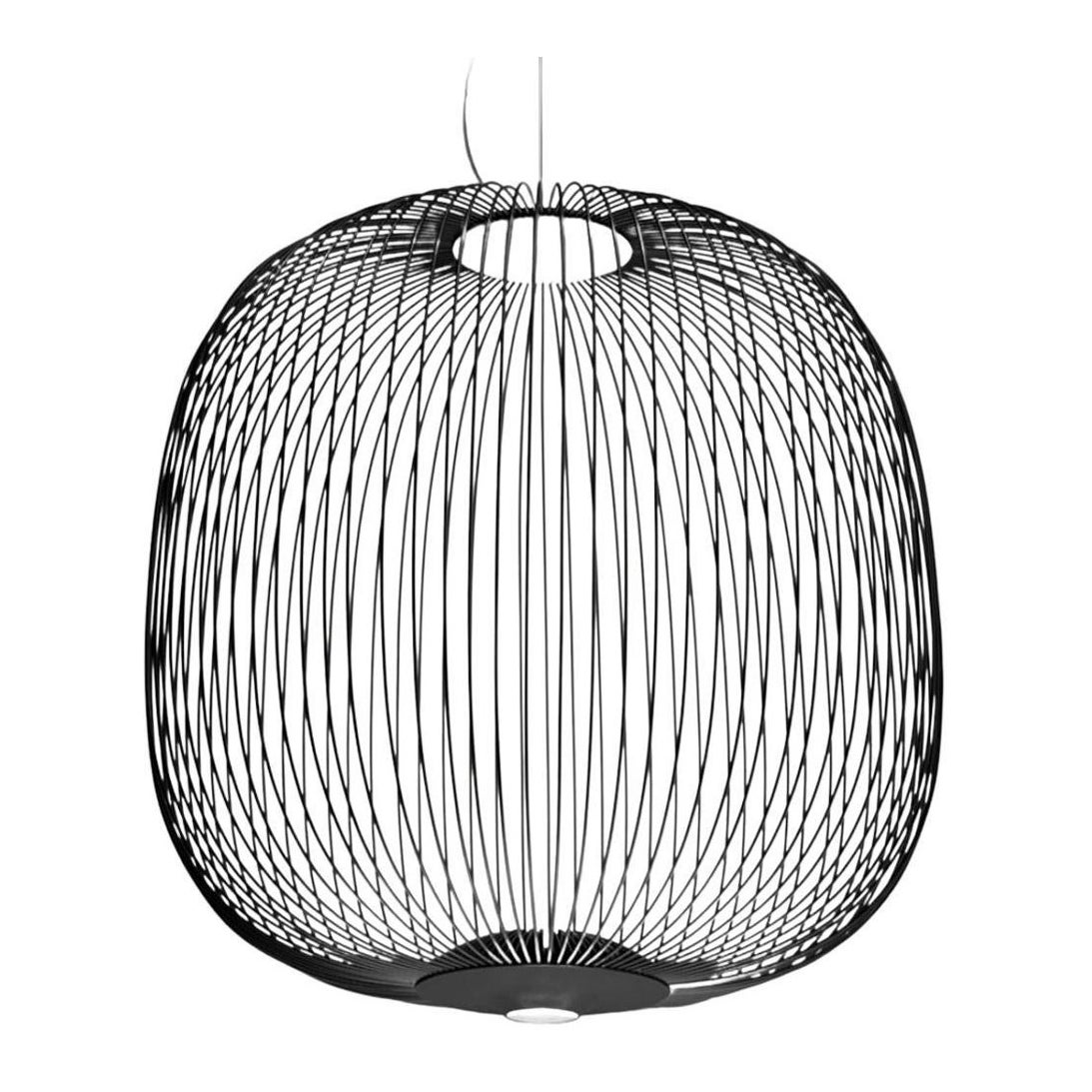 Garcia & Cumini 'Spokes 2' Metall-Hängeleuchte in Graphit für Foscarini