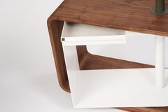 Garcia Multi-functional Coat Rack and Side Table with Storage