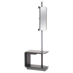 Garcia Multi-Functional Coat Rack and Side Table with Storage